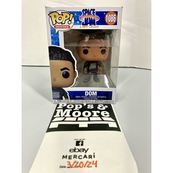 Funko Pop! Space Jam A New Legacy: Dom 1086 Vinyl Figure with box damage - Picture 1 of 14